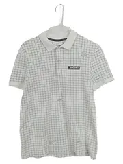 Vorschaubild 1 von Damen Poloshirt Gr. S/36 Weiß Kariert L12.12 Regular Fit