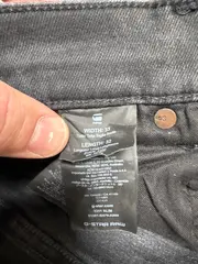 Vorschaubild 3 von 3301 Slim Herren Jeans Grau W33/L32 Stretch Denim