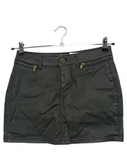 Vorschaubild 1 von Damen Minirock Oliv Gr. S/36 Reißverschluss Urban Style