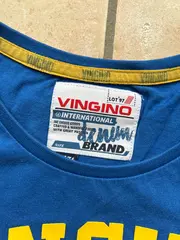 Vorschaubild 4 von Kinder Langarmshirt Original Jeans Blau Gr. 176 Baumwolle