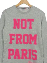 Vorschaubild 4 von Mädchen Sweatshirt Kleid Gr. 158/16 Grau NOT FROM PARIS