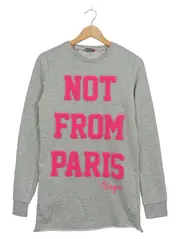 Vorschaubild 3 von Mädchen Sweatshirt Kleid Gr. 158/16 Grau NOT FROM PARIS