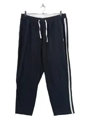 Vorschaubild 1 von Jogginghose Damen Gr. 50/52 Schwarz Seitenstreifen