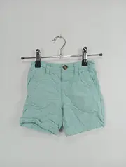 Vorschaubild 3 von Jungen Shorts Kurze Hose Gr. 98 Türkis Baumwolle Sommer Bermuda Casual