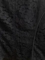 Vorschaubild 6 von Damen Kostüm mit Rock Gr. 40 Schwarz Spitze Elegant Business