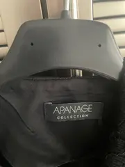 Vorschaubild 7 von Damen Kostüm mit Rock Gr. 40 Schwarz Spitze Elegant Business