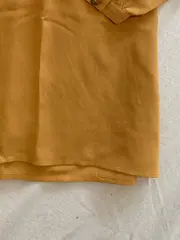 Vorschaubild 5 von Bluse Langarm Damen Elegant Viskose Raffungen Orange Gr. 42 XL