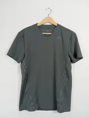 Vorschaubild 2 von Herren Sport Shirt Gr. M/50 Grau Funktionsshirt Training