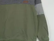 Vorschaubild 2 von Pullover Sweatshirt Jungen Gr. 134/140 Baumwollmix Kragen Grau Grün
