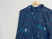 Vorschaubild 4 von Trainingsjacke Herren Camouflage Laufjacke Polyester Blau Gr. M