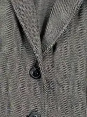 Vorschaubild 4 von Damen Blazer Gr. 40 Grau Meliert Business Jacke Viskose