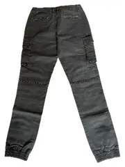 Vorschaubild 2 von Cargohose Damen Gr. 36 Oliv Shape Skinny Jogger Cargo