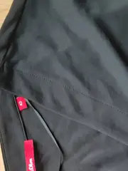 Vorschaubild 5 von Damen Langarmshirt Shirt Gr. 42 XL Schwarz Modal V-Ausschnitt Basic