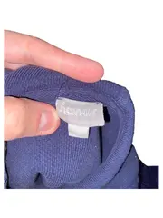 Vorschaubild 6 von Kapuzenpullover Damen Gr. 36/S Blau Baumwolle Hoodie Zip
