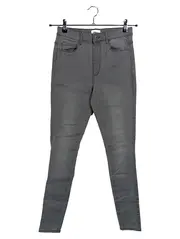 Vorschaubild 1 von Damen Jeans Skinny Fit Stretch Baumwolle Grau Gr. W29/M L29