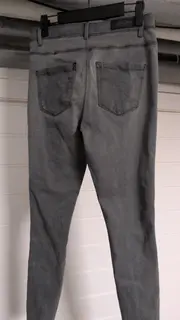 Vorschaubild 2 von Damen Jeans Skinny Fit Stretch Baumwolle Grau Gr. W29/M L29