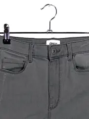 Vorschaubild 3 von Damen Jeans Skinny Fit Stretch Baumwolle Grau Gr. W29/M L29