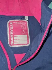 Vorschaubild 5 von Kinder Windjacke Gr. 110 Blau Kapuze Outdoor Herbst Winter Polyester