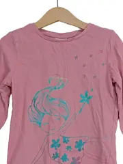 Vorschaubild 3 von Mädchen Langarmshirt Fee Glitzer Rosa Gr. 116/122