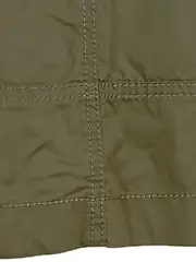 Vorschaubild 5 von Faltenrock Damen Rock Gr. 34 XS Oliv Baumwolle Gürtel Cargo Casual