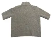 Vorschaubild 2 von Damen Pullover Gr. S Grau Rollkragen Kurzarm Strick Meliert