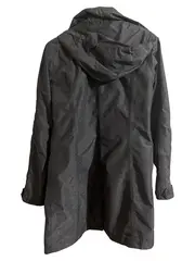 Vorschaubild 2 von Damen Jacke Outdoorjacke Kapuze Grau Gr. 38 M Funktionsjacke