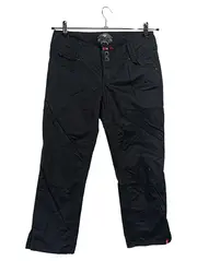 Vorschaubild 1 von Stoffhose Damen Gr. 36 Schwarz Casual Baumwolle