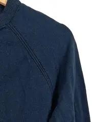 Vorschaubild 3 von Pullover Herren Gr. S Blau Baumwolle Kaschmir Strickpulli Basic