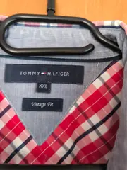 Vorschaubild 5 von Herren Freizeithemd Kariert Rot Weiß Gr. XXL Vintage Fit