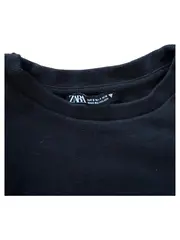Vorschaubild 5 von Mädchen Top Shirt Rüschen Schwarz Gr. 128 Baumwolle