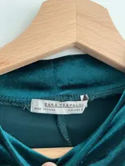 Vorschaubild 2 von Bleistiftkleid Cocktailkleid Elegant Kurzarm Gr. 36 S Grün Party