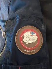 Vorschaubild 4 von Damen Parka Outdoor Jacke Blau Gr. 38 M Kapuze Polyamid
