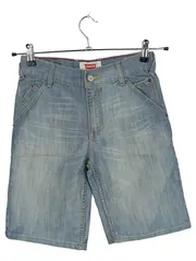 Vorschaubild 1 von Jeans Shorts Kinder Gr. 146/152 Blau Denim Used Look