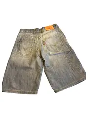 Vorschaubild 2 von Jeans Shorts Kinder Gr. 146/152 Blau Denim Used Look