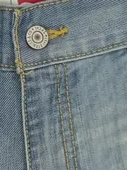 Vorschaubild 4 von Jeans Shorts Kinder Gr. 146/152 Blau Denim Used Look