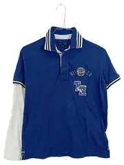 Vorschaubild 1 von Poloshirt Jungen Gr. 146/152 Blau Langarm Logo NYC