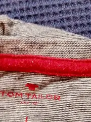 Vorschaubild 5 von Herren T-Shirt Gr. L Grau Meliert Dry Goods Print Baumwolle