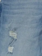 Vorschaubild 3 von Jeans-Shorts Destroyed Kinder Gr. 146 Blau Denim