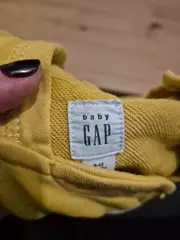 Vorschaubild 6 von Baby Body Strampler Kapuze Reißverschluss Logo Gelb Gr. 74
