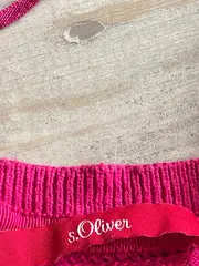 Vorschaubild 4 von Damen Pullover Gr. 36 S Pink Baumwolle Strickpullover Casual Struktur