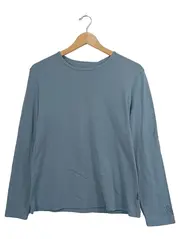 Vorschaubild 1 von Langarmshirt Damen Gr. 38 M Blau Baumwolle Mix & Relax Basic Shirt