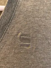 Vorschaubild 3 von Herren T-Shirt Kurzarm Baumwolle Oliv Meliert Gr. 48/M