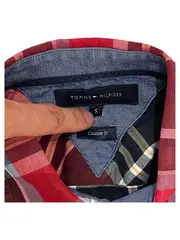Vorschaubild 6 von Herren Freizeithemd Kariert Custom Fit Gr. S Baumwolle