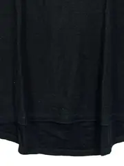 Vorschaubild 3 von Damen T-Shirt Schwarz Gr. S Basic Baumwolle Kurzarm