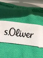 Vorschaubild 6 von Damen Stoffhose Gr. 36 Grün Weites Bein Elegant Culotte