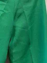 Vorschaubild 5 von Damen Stoffhose Gr. 36 Grün Weites Bein Elegant Culotte