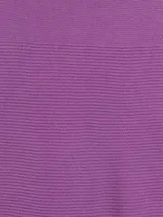 Vorschaubild 5 von Pullover Damen Gr. 36/S Lila Baumwolle Rippstrick Strickpulli Basic