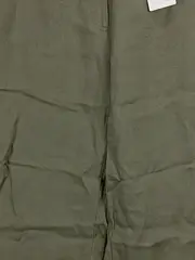 Vorschaubild 3 von Damen Leinen Stoffhose Freizeit Gr. 40 W31 Oliv Sommer