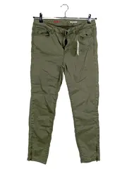 Vorschaubild 1 von Damen Skinny Jeans Hose Gr. 40 Oliv Lyocell Skin Fit