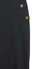 Vorschaubild 2 von Anzughose Business Elegant Damen Zierknöpfe Schwarz Gr. 40/L